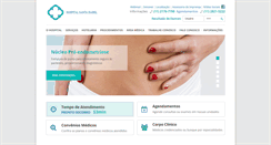 Desktop Screenshot of hospitalsantaisabel.org.br
